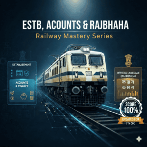 Establishment, Financial Rules, Rajbhasha & GK
